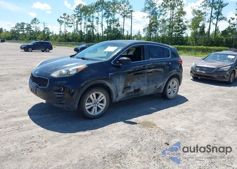 2017 Kia Sportage Lx from USA, damaged, VIN KNDPMCAC2H7116493